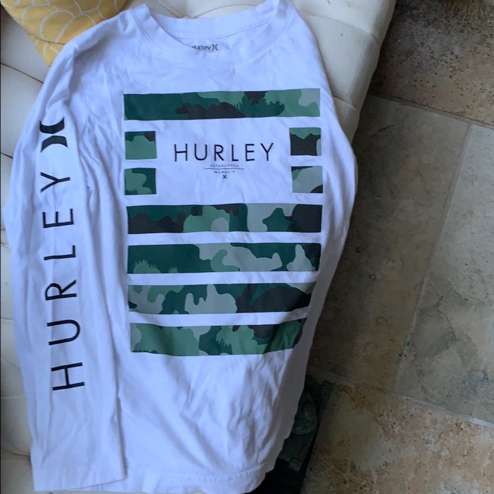 Boys Hurley long sleeved shirt